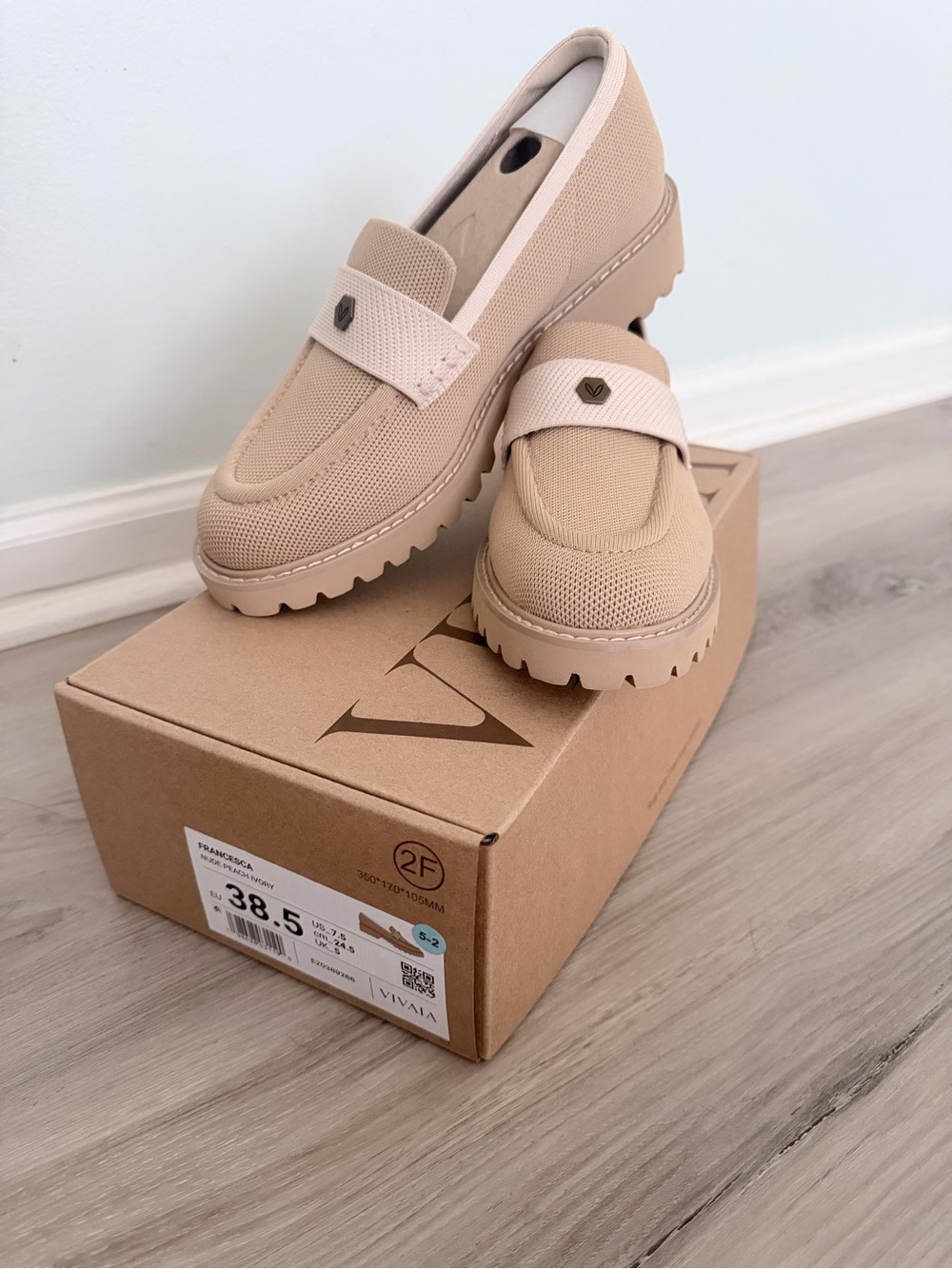 Vivaia Francesca Lug Sole Loafers